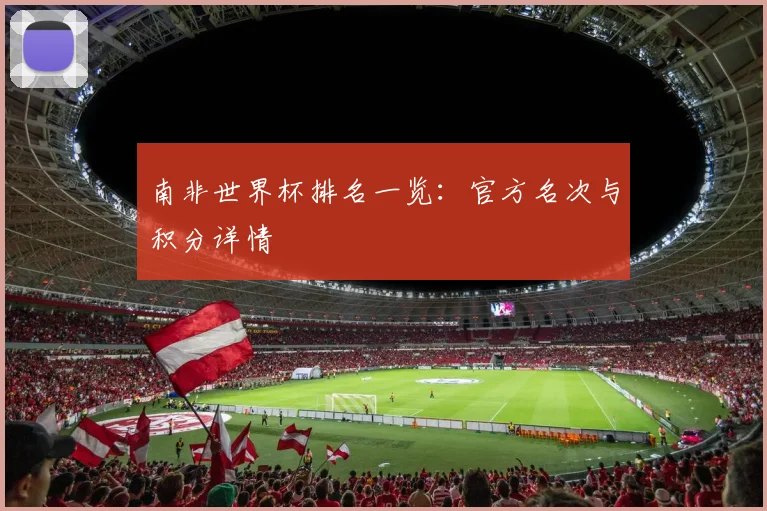 南非世界杯排名一览：官方名次与积分详情